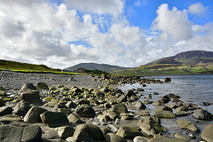 Rocky beach at Staffin Bay, Trotternish, Isle of Skye