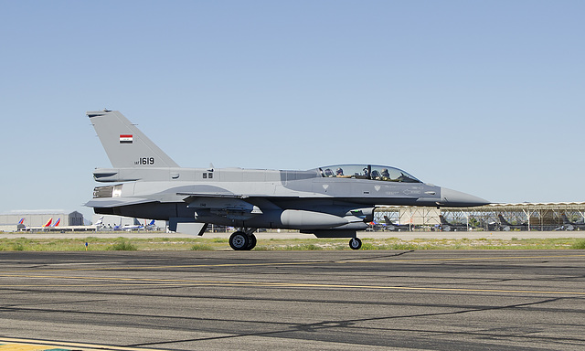 Iraqi Air Force Lockheed Martin F-16C Fighting Falcon 1619 (13-0032)