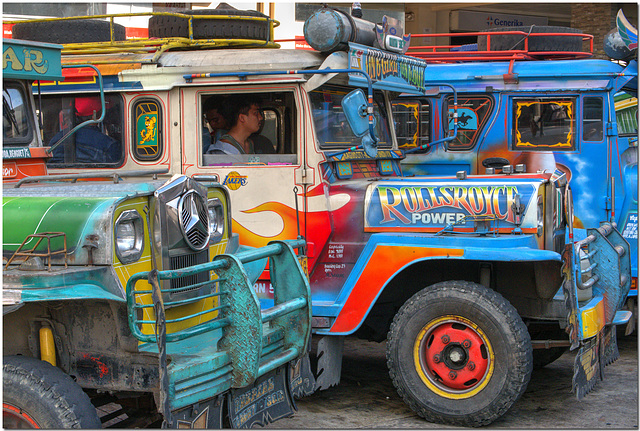 Jeepneys in Manila