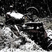 Snowed tractor