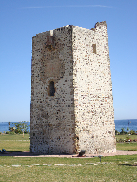 Turm am Strand von Estepona