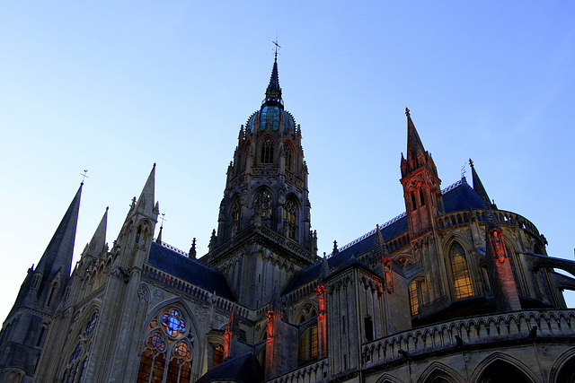 Bayeux Cathedral Light Show