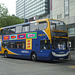 DSCF0651 Stagecoach in Manchester (Magic Bus) MX08 GMF in Manchester - 5 Jul 2015