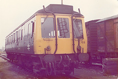 Route Learning Car at Marsh Junction - 25 July 1981