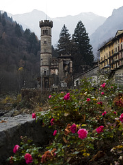 The Castle of Rosazza between autumn colors, Biella