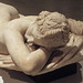 Detail of the Sleeping Hermaphrodite in the Metropolitan Museum of Art, July 2016