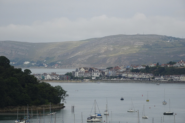 View From Conwy Castle