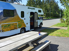 Die Bank bei Tofino