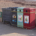 Municipal bins - Saltdean beach - 11 11 2023