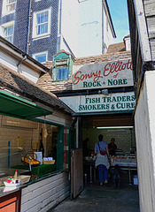 Sonny Elliott Fish Trader, Hastings.