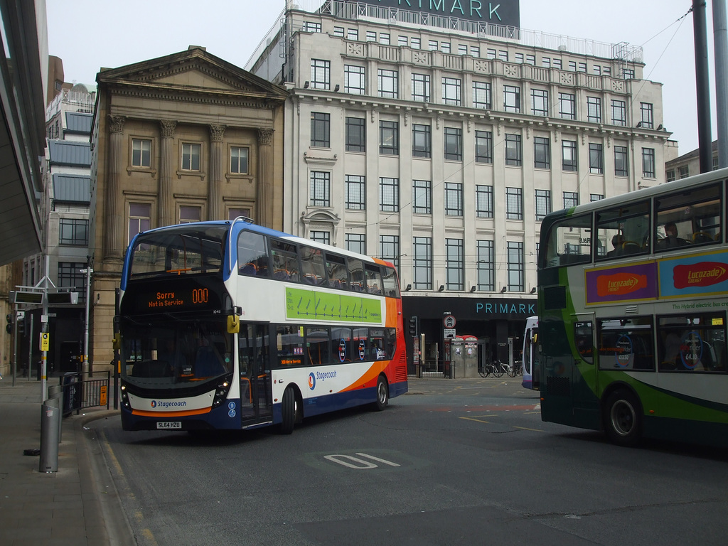 DSCF0647 Stagecoach in Manchester SL64 HZU in Manchester - 5 Jul 2015