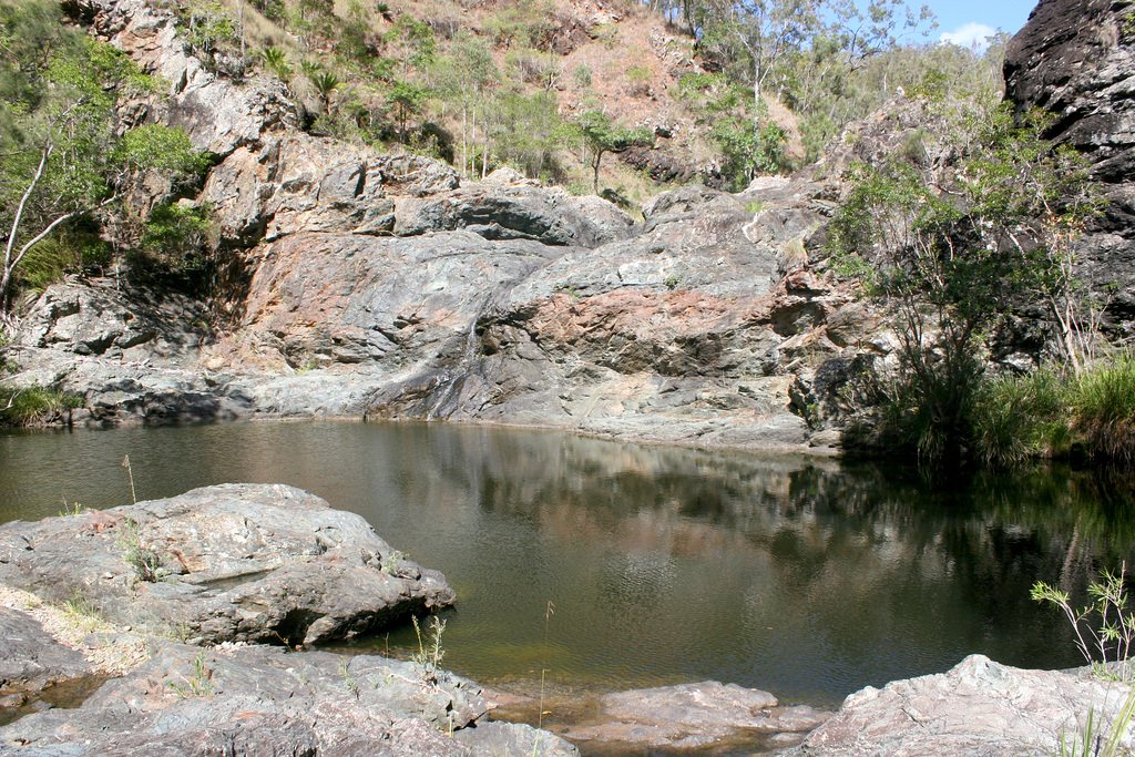 Ochre Falls and Reflection Pool
