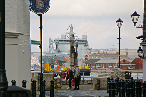 Portsmouth Dockyard from Old Portsmouth