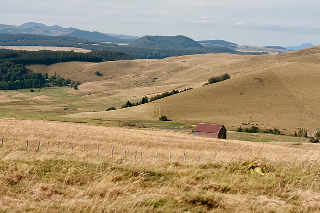 Un buron. La Godivelle sur le Cézallier. Auvergne