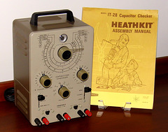 Heathkit IT-28 capacitor checker