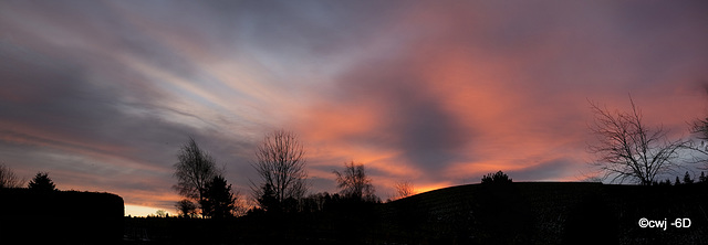 Winter Dawn skies