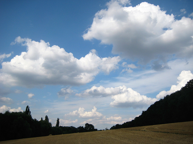 Sommerwolken...