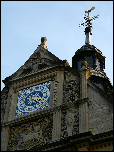 grammar school clock