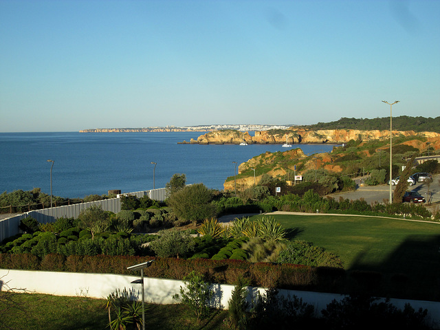 View to the coast, at west.