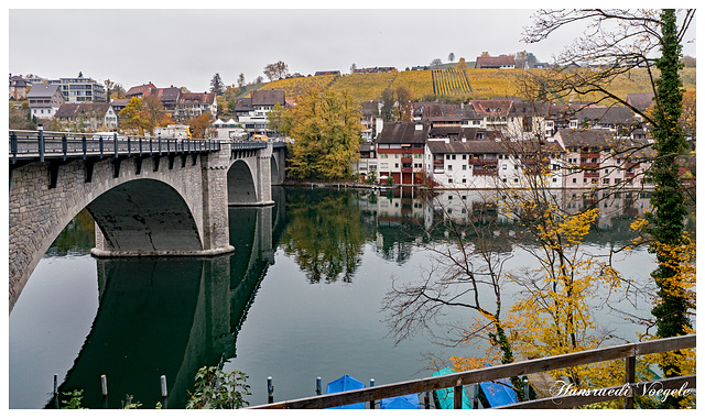 Strassenbrücke über den Rhein bei Eglisau