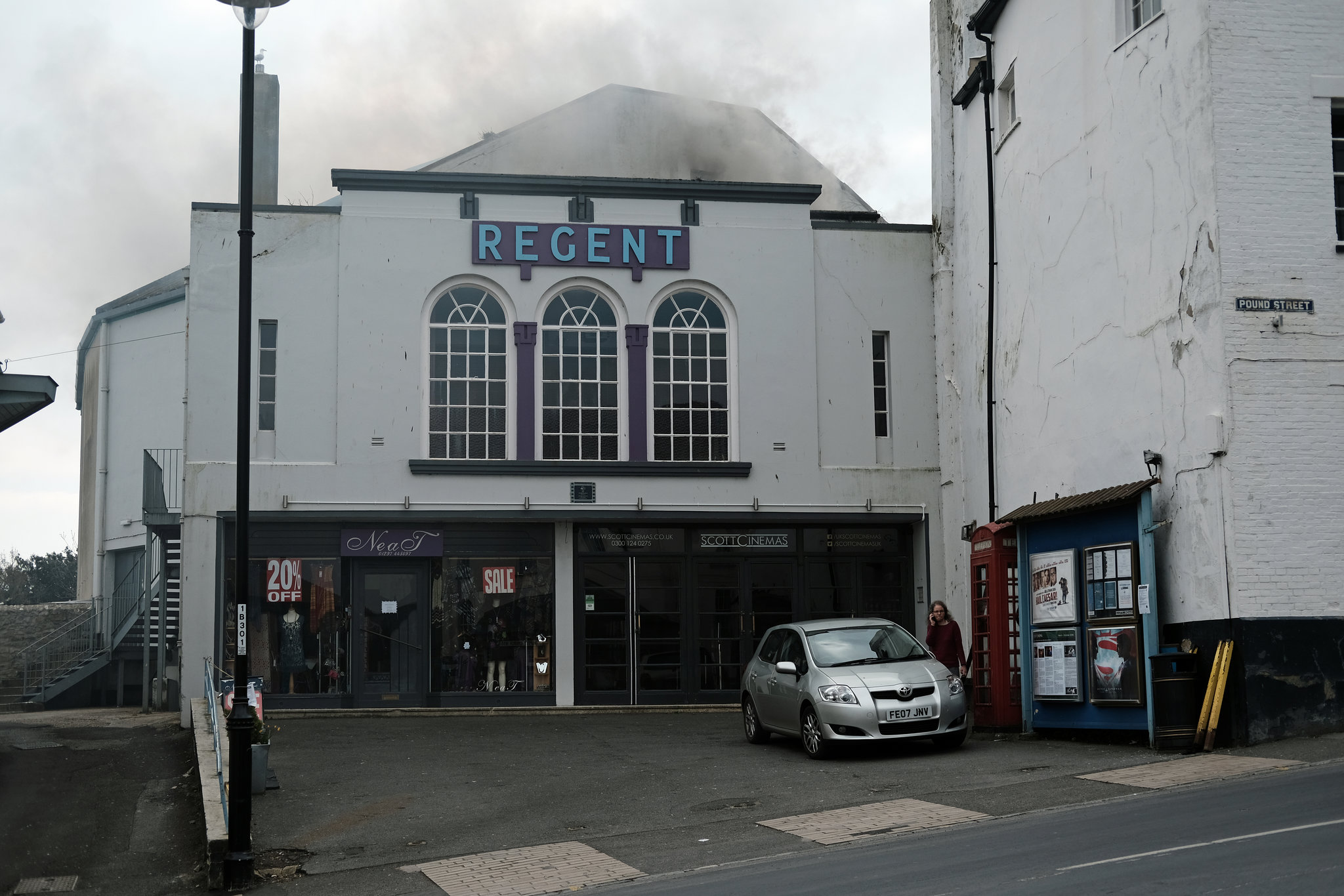 Lyme Regis XPro2 Regent Cinema Fire 1