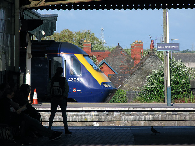 Waiting at Temple Meads