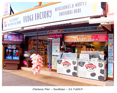 Clarence Pier Fudge Factory stall11 7 2019