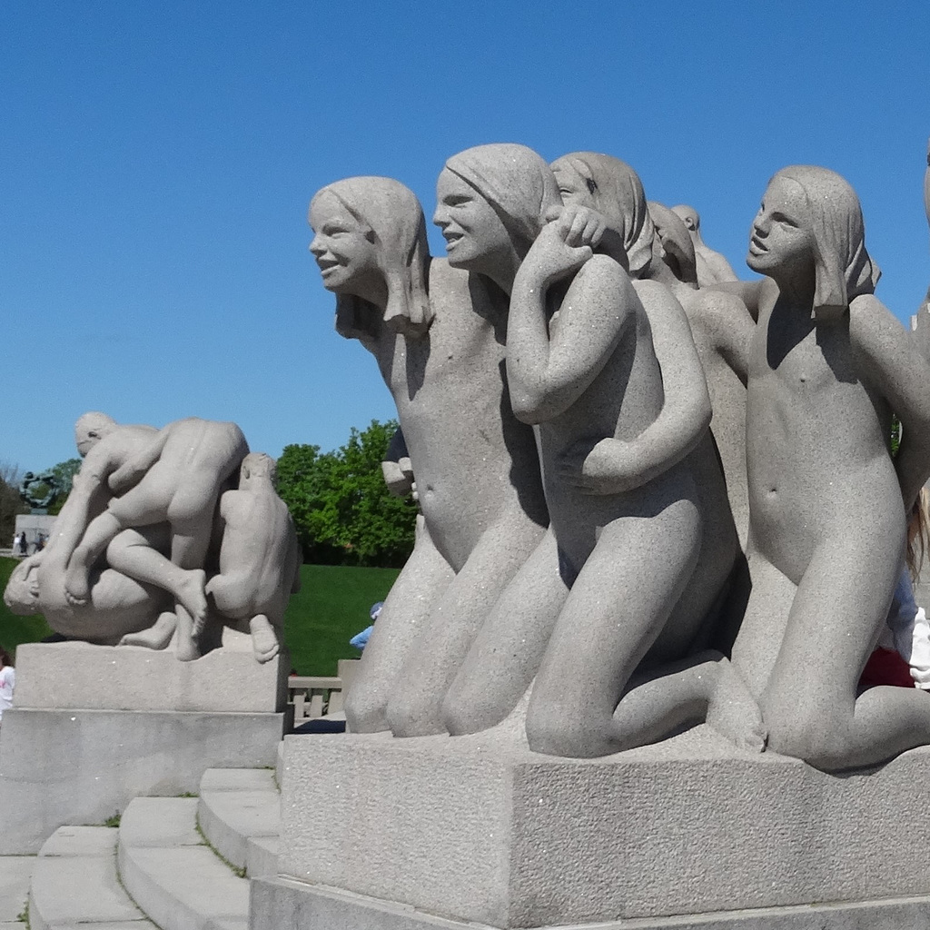 Gustav Vigeland sculpture park, Oslo.