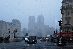 Paris in the snow!