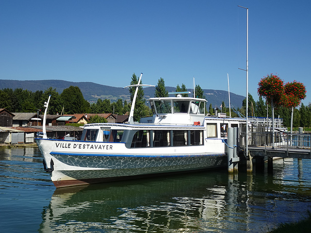 Schiffsanleger in Yverdon les Bains