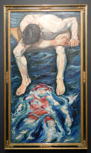 Man on a Diving Board by Johanssen in the Metropolitan Museum of Art, September 2021