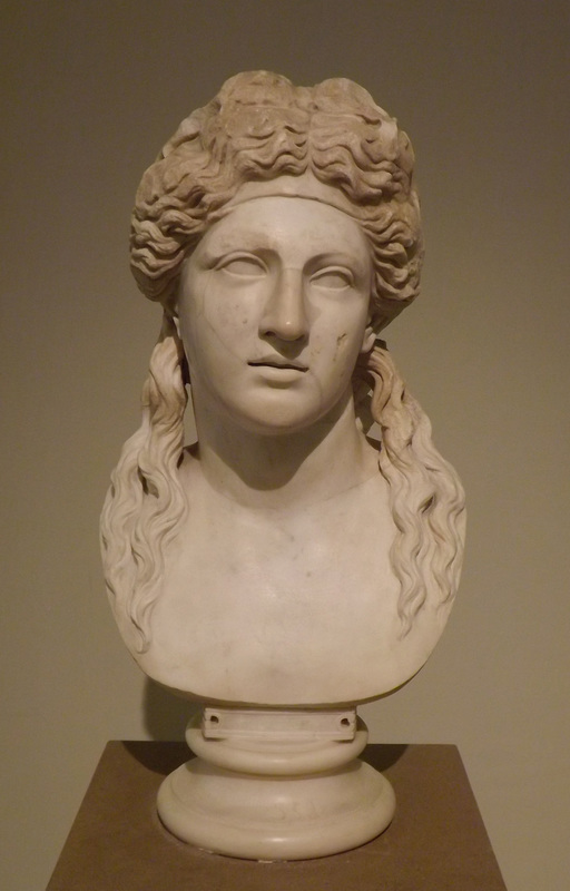 The So-called Farnese Dionysos in the Naples Archaeological Museum, July 2012
