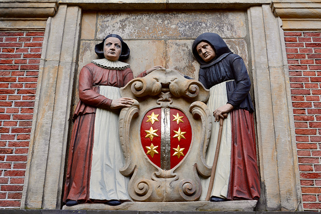 Gouda 2017 – Gouda Museum – Relief of the Old Women‘s Home