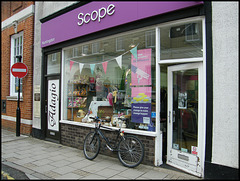 Scope charity shop