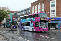 First Leicester Citybus 35182 (SK16 GVC) in Leicester - 27 Jul 2019 (P1030379)