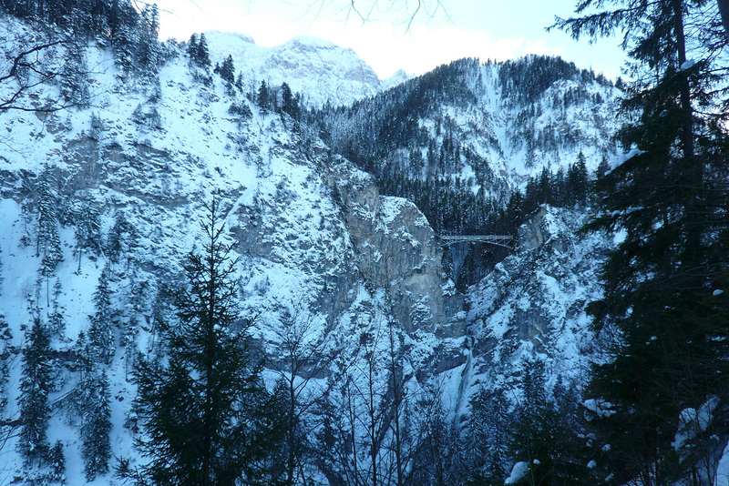 Looking Towards The Marienbrucke