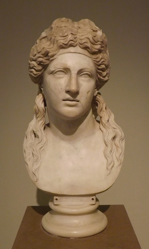 The So-called Farnese Dionysos in the Naples Archaeological Museum, July 2012