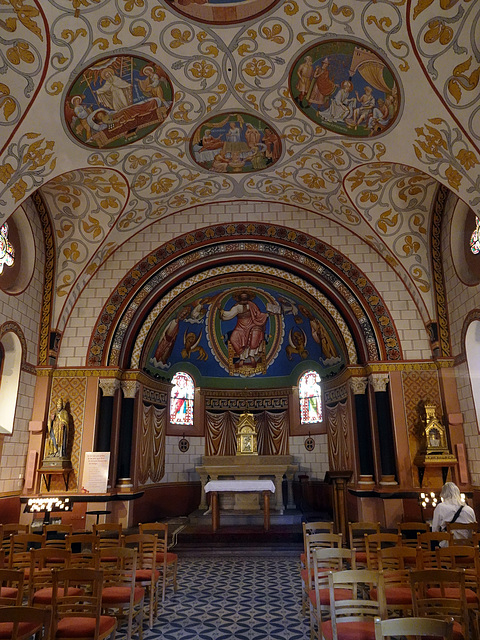 Blick ins innere der Chapelle Saint-Léon IX