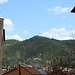 Bulgaria, "The Cross over Blagoevgrad" Viewed from Urban Area