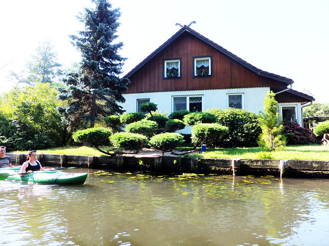 Spreewald. Anwesen am Wegesrand. ©UdoSm