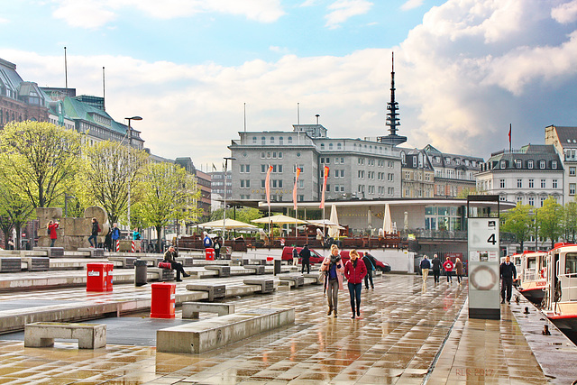 Hamburg, Jungfernstieg