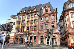 Häuser auf dem Marktplatz - Mainz