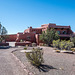 A visitor centre at the painted desert