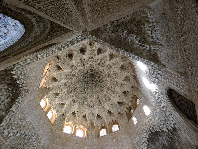 Granada- Alhambra- Hall of the Two Sisters