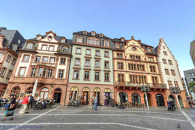 Häuser auf dem Marktplatz - Mainz 1