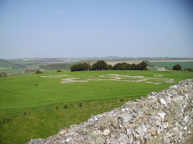 CAS - sal : view from Old Sarum walls