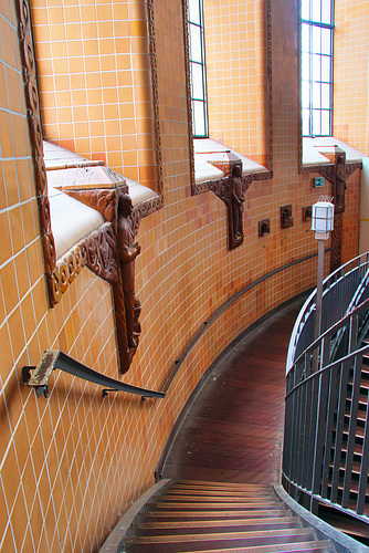Treppenhaus St. Pauli Elbtunnel