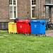 Colourful bins