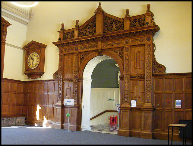 Writing School doorway