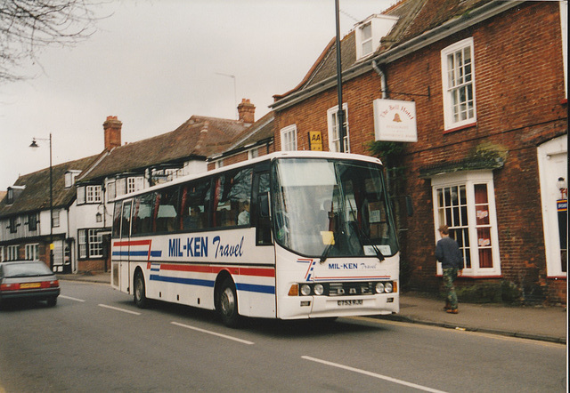 Mil-Ken Travel C753 RJU in Mildenhall – 16 Apr 1994 (219-12)